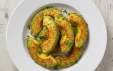 Warm Creamy Air Fried Avocado